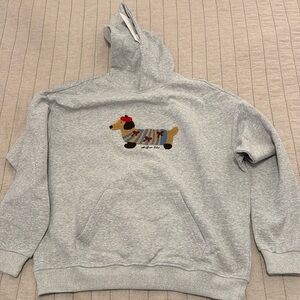 Aelfric Eden Dachsund Hoodie in Gray